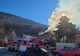 FOTO Arde acoperişul unei case de pe strada Castelului