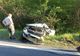 Microbuz implicat într-un accident pe DN13! 3 persoane rănite!