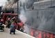 Incendiu la locomotiva de epocă din Gara Braşov!
