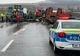 Trafic blocat pe DN13, în județul Brașov